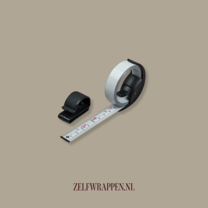 Automatische rolmaat met liniaalfunctie