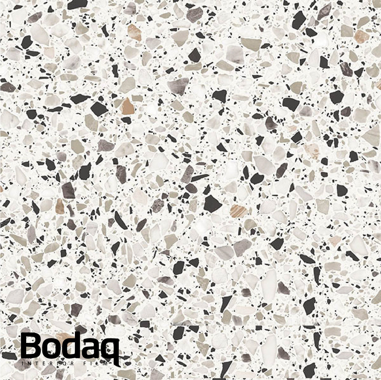 BODAQ Interior Film - Interieurfolie PM012 Terrazzo Obsidian