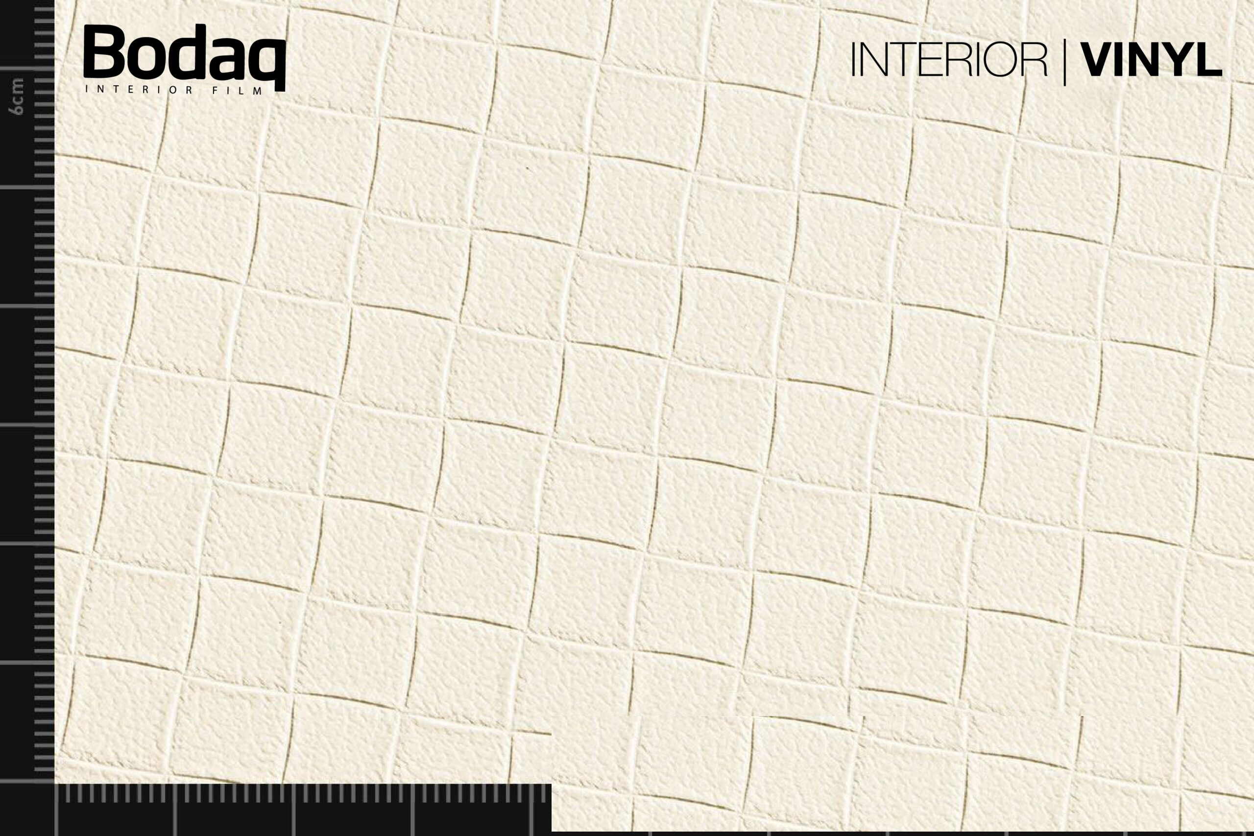 BODAQ Interior Film - Interieurfolie TNS10 Rhombus White Leather - Afbeelding 2