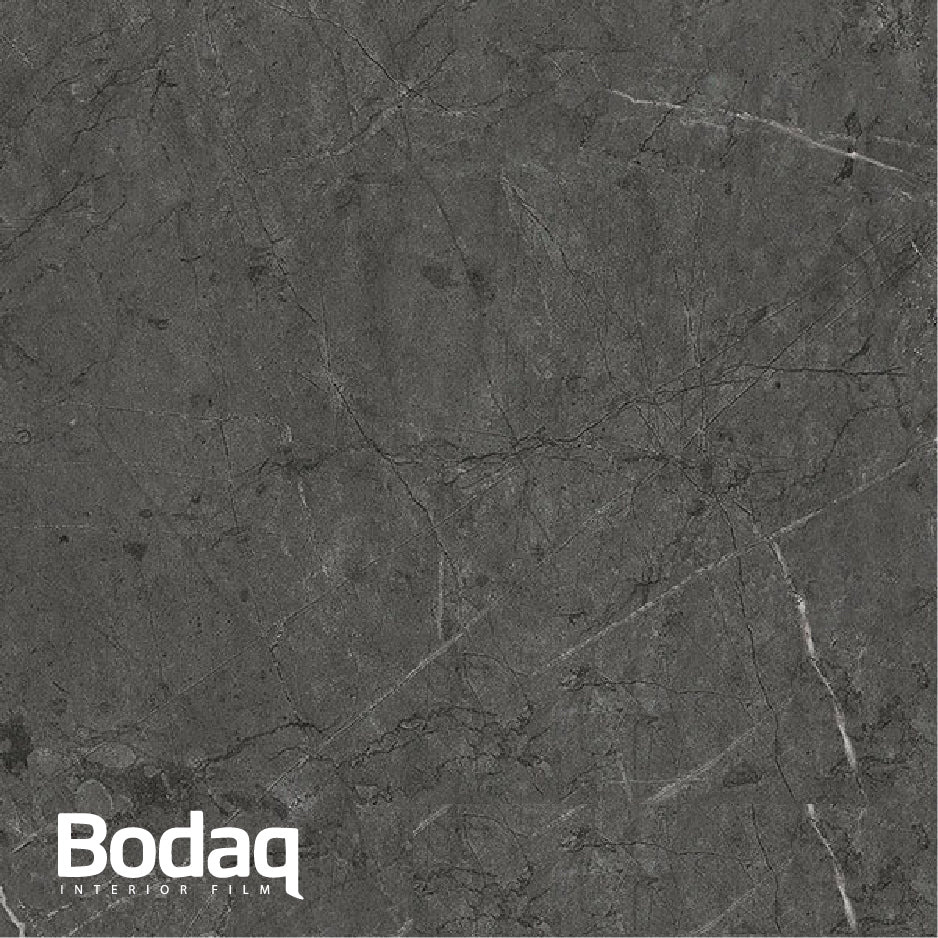 BODAQ Interior Film - Interieurfolie PM007 Dark Grey Marble